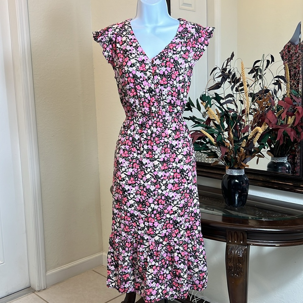 Indigo Rose dress
